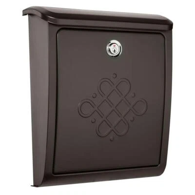 Bordeaux Locking Rubbed Bronze Wall Mount Mailbox - Image 1 of 4