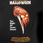 John Carpenter's Halloween Black T-Shirt Size Small 34/36 Jamie Lee Curtis