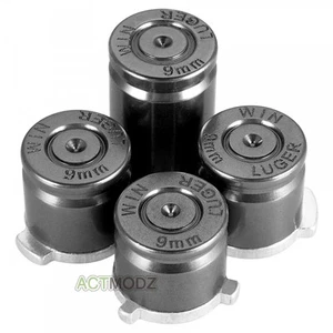Gun Metal Alumium Alloy Bullet ABXY Buttons Set Parts for Xbox One Controller - Picture 1 of 7
