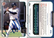 Gareth Morgan Signed 2015 Bowman #BP66 Card Seattle Mariners Auto AU