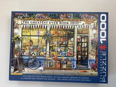 Eurographics 1000 piece puzzle The Greatest Ever Book Shop - Image 1 of 4