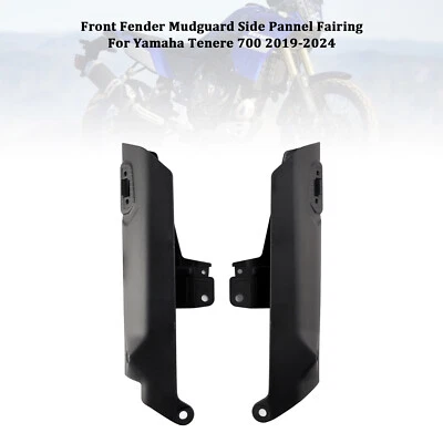 Front Fender Side Panel Protector Fairing For Yamaha Tenere 700 2019-2024 Black - Изображение 1 из 4