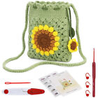 Crochet Crochet Kit Knit Kits Crochet Starter Kit Sunflower Phone Bag For Adults