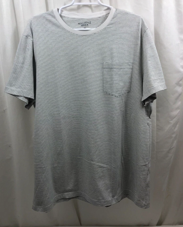 Camiseta de bolsillo a rayas J Crew para hombre XXL NUEVA CON ETIQUETAS Foto 1 de 1