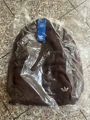 Mochila de veludo Adidas Next+ marrom sombra - Imagem 1 de 2
