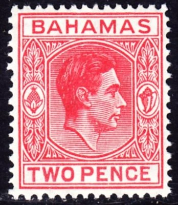 BAHAMAS SG152b 2d SCARLET MNH - Image 1 of 2