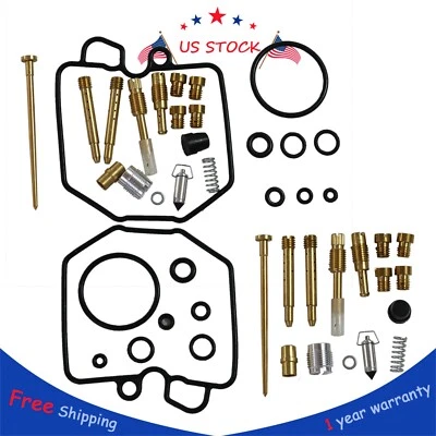 Kit de reparación de reconstrucción 2x carburador carburador para Honda 78-79 CB400T CB 400T 400 T Hawk Foto 1 de 4
