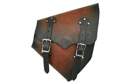 Bolsa de sillín rígida Harley Davidson Softail Modelos Hardtail Choppers Bobbers Sun Foto 1 de 4