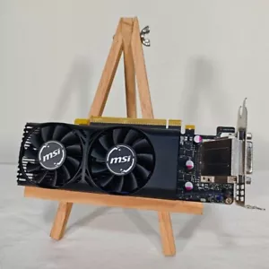 Tarjeta de gráficos MSI GeForce GTX 1050 Ti 4GT LP GDDR5 bajo perfil funcionando probada jp - Imagen 1 de 4