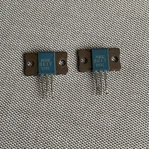 2x NEC Transistor 2SB617 Case MT100 B617 H5 - Picture 1 of 2