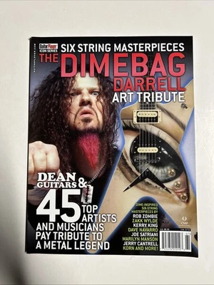 2006 Guitar Player Dimebag Darrell Art Tribute Magazine🔥OOP🔥Korn Pantera - Image 1 of 4