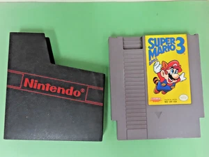 VIDEOJUEGO SUPER MARIO BROS 3 1985 NINTENDO NES PROBADO FUNCIONANDO CON FUNDA - Imagen 1 de 3