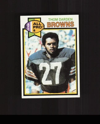 1979 Topps #204 Thom Darden Football Card Cleveland Browns - Image 1 of 2