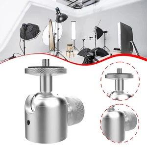 Mini Ball Head Metal Tripod Head for Light Stand Phone Photography Accessory - Picture 1 of 7