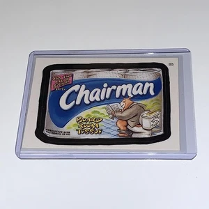 Topps Wacky Packages 2005 ANS2 Chairman Board Room Tissue Bonus Sticker B5 - Picture 1 of 2