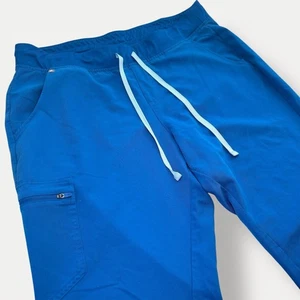 FIGS Pantaloni Scrub Donna XLT (Alto) Zamora Jogger Blu Royal Collezione Tecnica - Foto 1 di 12