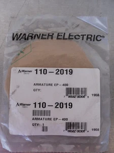 *NEW* Warner Electric Armature EP 400, 110 2019 - Picture 1 of 1