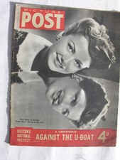 PICTURE POST Feb 27 1943 Anne Baxter Tripoli General Montgomery U-Boats Ciano