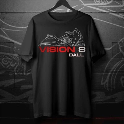 Camiseta de moto Victory Vision 8 bolas para motociclistas de crucero Foto 1 de 4