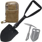 Compact Foldable Shovel Survival Tool for Camping, Hiking and Outdoor. Camo Bag