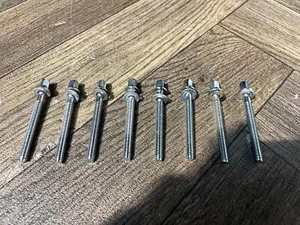 Gretsch Drum Tension Rods 59mm Screws Tom Hardware Accessory Spares x8 #LD97 - Picture 1 of 3