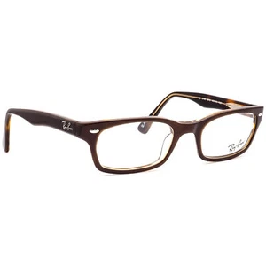Ray-Ban Eyeglasses RB 5150 2019 Brown Rectangular Frame 48[]19 135 - Picture 1 of 6