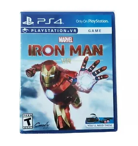 Marvel's Iron Man VR PS4 Sony PlayStation 4 Video Game Marvel Brand New Sealed - Picture 1 of 6