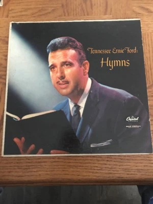 Tennessee Ernie Ford Hymns 33 LP Record Album  - Image 1 of 3