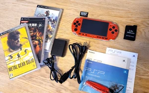 PSP-2000 Gundam Gihren Yabou Axis Neo Zeon Region Sony - Picture 1 of 8
