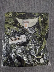 RealBud Camo long sleeve hunters T-shirt green weed bud men’s marijuana - Picture 1 of 23