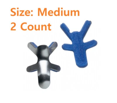 Férula de dedo estilo rana PROCARE, aluminio/espuma mediana, izquierda/derecha, 2 unidades Foto 1 de 4