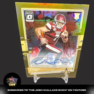 2020 Donruss Optic Football Prizm Tommy Stevens AUTO Autograph RC - Picture 1 of 3