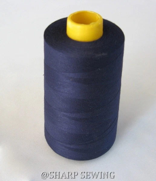 1 SPOOL NIGHT SKY 100 % POLIÉSTER SERGER HILO ACOLCHADO T27 6000 YARDAS #923 Foto 1 de 1