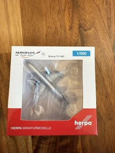 Herpa Wings 1:500 Aeroflot 737-800 VP-BRR - Imagen 1 de 2
