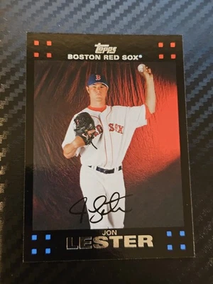 2007 Topps - Jon Lester #383 Boston Red Sox  - Image 1 of 2