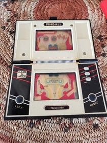NINTENDO GAME AND WATCH Pinball PB-59 1983 Vintage Tested Working From Japan