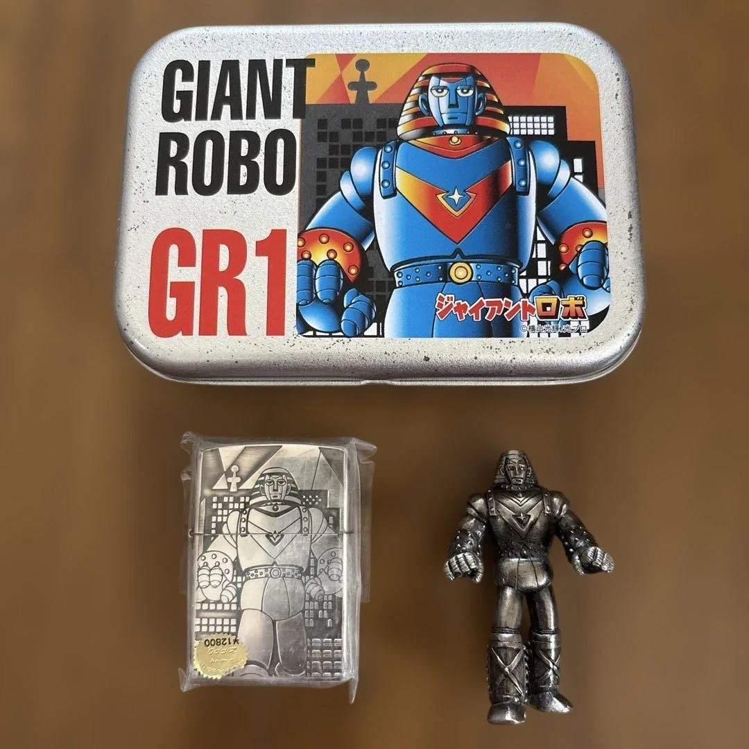 GIANT ROBO ジャイアントロボ GR1 ZIPPO BOX GIANT ROBO ジャイアントロボ GR1 ZIPPO BOX