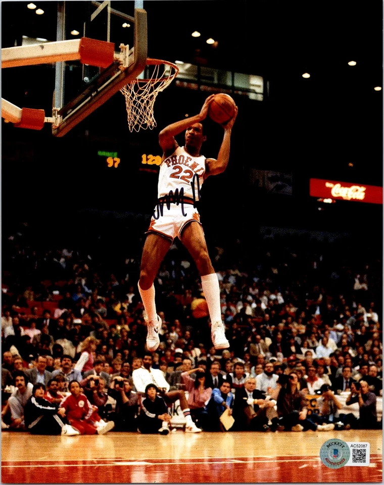 FOTO ASSINADA POR LARRY NANCE SR 8X10 BECKETT CERTIFICADO DE AUTENTICIDADE SLAM Dunk Champ Cavs Cavaliers 2 - Imagem 1 de 1