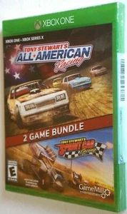 Videogioco Xbox One TONY STEWART'S All American Racing + Street Car NUOVO Sigillato - Foto 1 di 1