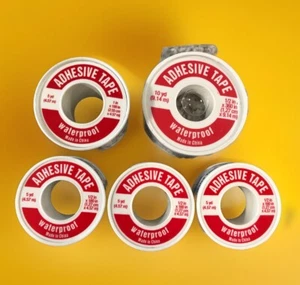 Lot de 5 rubans adhésifs étanches CVS Health assortis -Blanc- - Photo 1/4