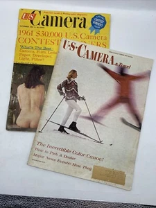 U S Camera Magazine Lot of 2 - 1961, 1968. WOW - Imagen 1 de 20