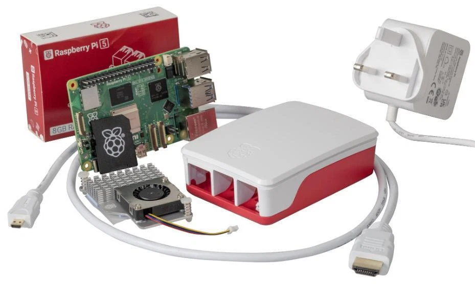Raspberry Pi 5 8GB Desktop Starter Kit, White - RPI5-MODB HDMISK-WHT8GB - Image 1 of 1