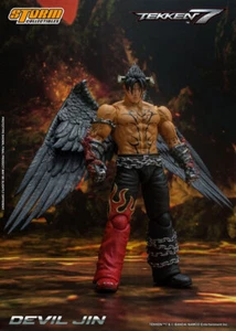 TEKKEN 7: DEVIL JIN 1/12 Action Figure 18 cm STORM COLLECTIBLES - Foto 1 di 9