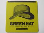 Beer Coaster ~ Green Hat Distillery Gin ~ Washington D.C. 1000S More In Store