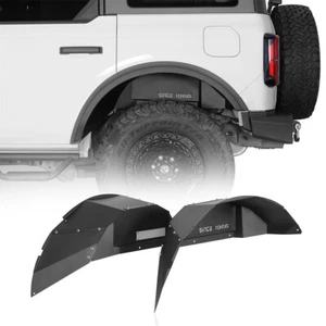2Pcs Passenger & Driver Side Rear Inner Fender Liner For 2021-2025 Ford Bronco - Picture 1 of 14