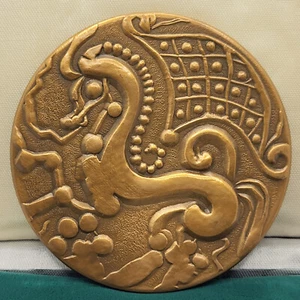 EUROPEAN INVESTMENT BANK 1958-1978 20 Years Bronze Medal/ Gallic Coin Parisii - Picture 1 of 13