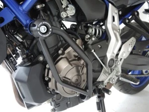 RD MOTORCYCLE ENGINE GUARD BARS BLACK Yamaha XSR 700 2016-2024 - Picture 1 of 1