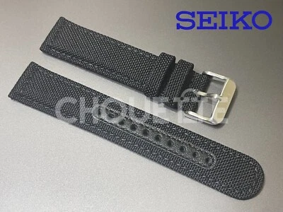 OEM Seiko Prospex Field Master Chronograph SBDL031 / V172-0AL0 Nylon Watch Strap - Image 1 of 4