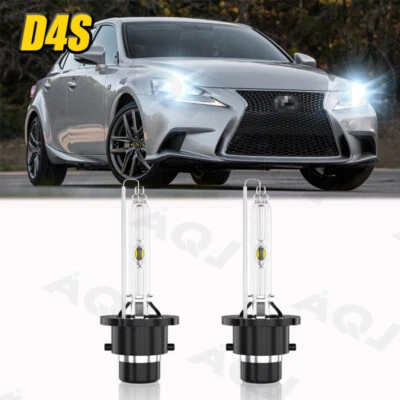 D4S 6000K HID Xenon Headlight Bulbs for 2007-2015 Lexus IS250 IS350 ES350 GS350 Foto 1 de 4