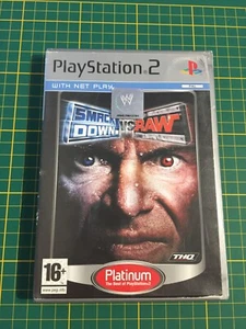 Boite seule anglaise Smack down vs raw platinum console PlayStation 2 ps2 A59 - Picture 1 of 3